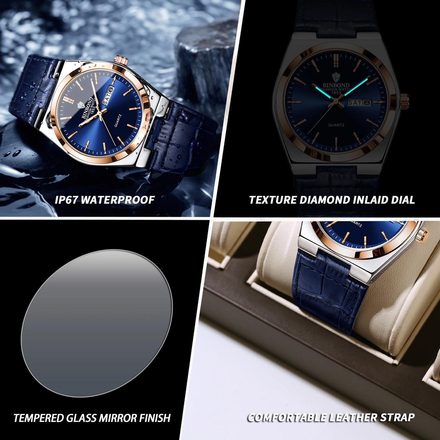 ⌚ MEN’S CLASSIC LUXURY WATCH First Ed